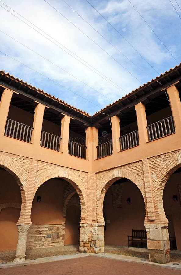 Paleis van Maestrales, Almagro, Spanje royalty-vrije stock foto Paleis van Maestrales, Almagro, Spanje royalty-vrije stock foto