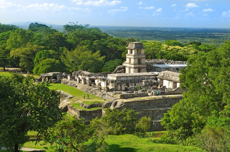 Palenque, Μεξικό στοκ εικόνα Palenque, Μεξικό στοκ εικόνα