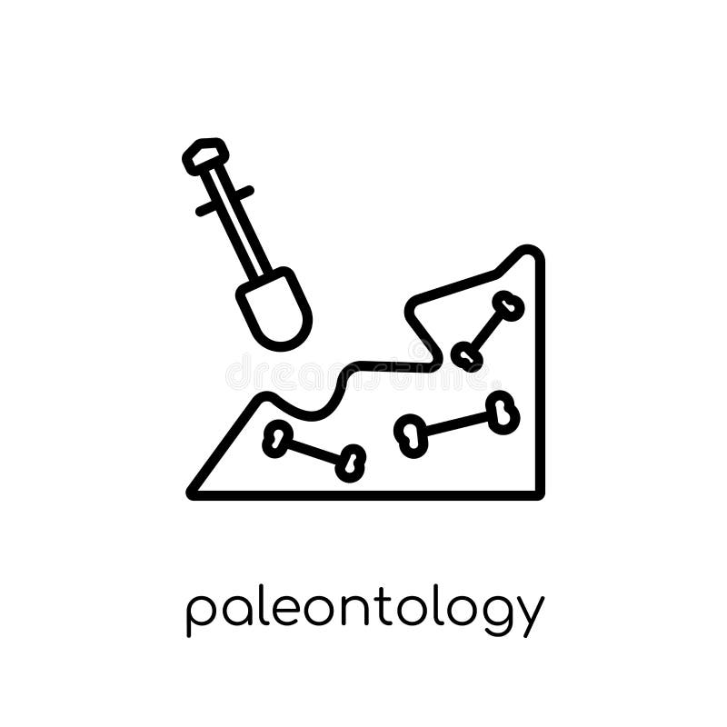 Paleontologisymbol stock illustrationer Paleontologisymbol stock illustrationer