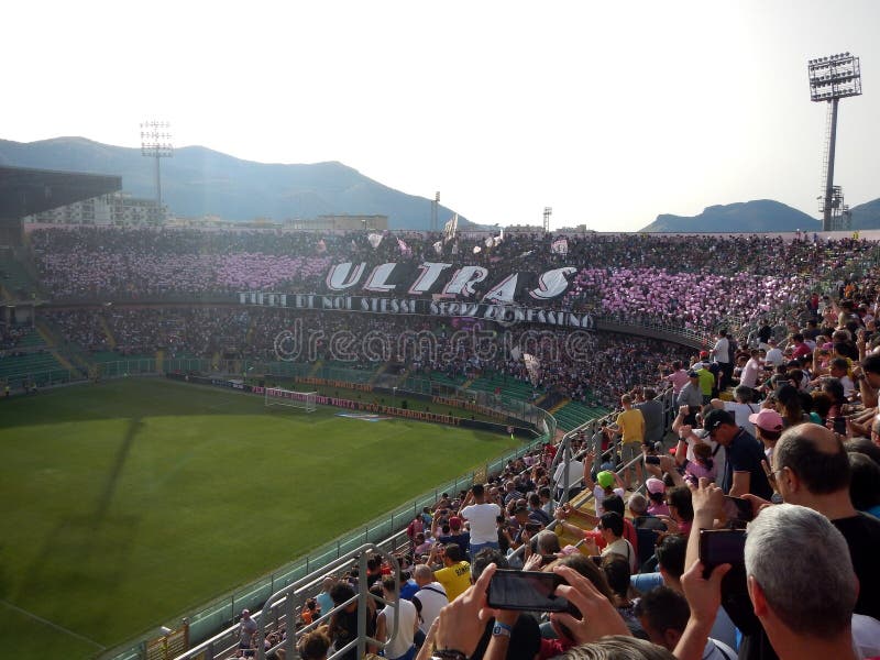 PALERMO, ITALIA - June 10, 2018 - US CittÃ Di Palermo Vs Venezia