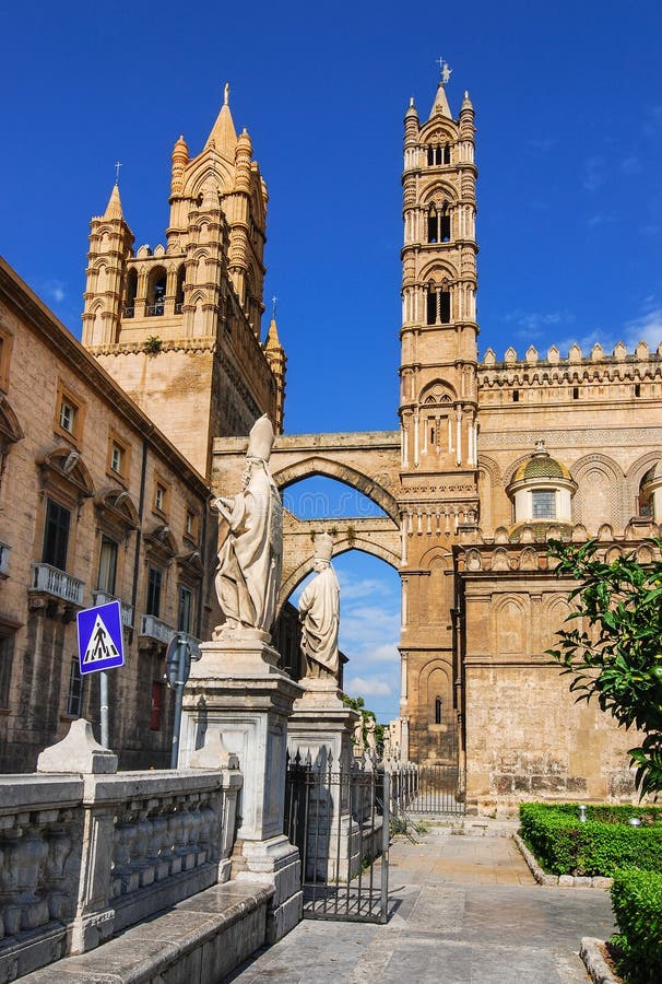 Palermo katedra, Sicily zdjęcia stock Palermo katedra, Sicily zdjęcia stock