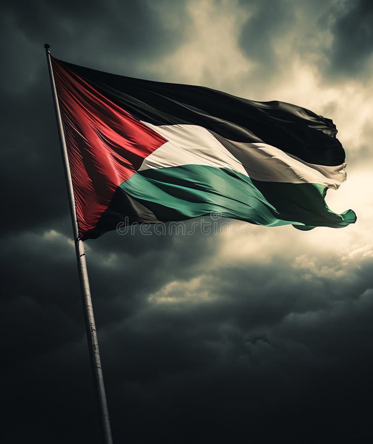 Download Ai Generated Palestine Flag Royalty-Free Stock