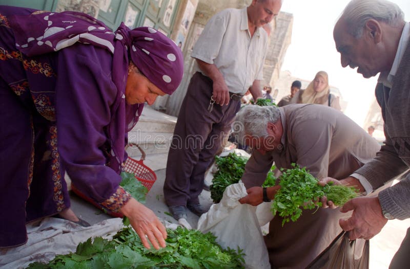 Palestine Market editorial stock image. Image of sell 13489054