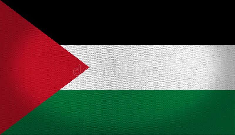 Palestinian Flag Texture Background Stock Image - Image of horizontal
