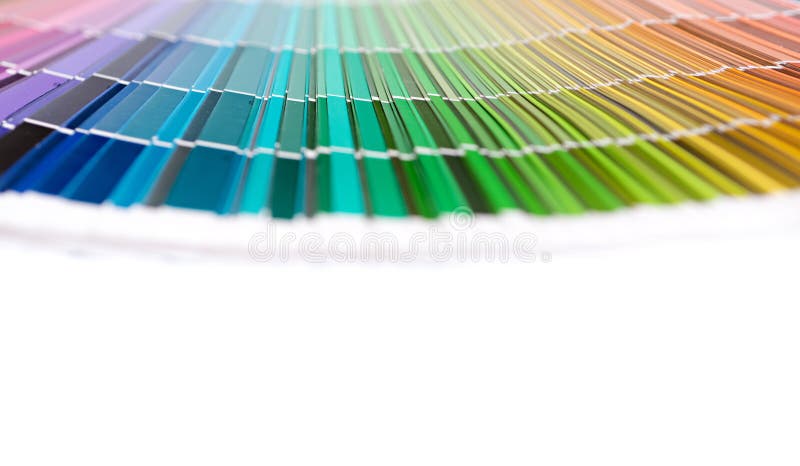 Paleta de cores do arco-íris fotos de stock Paleta de cores do arco-íris fotos de stock