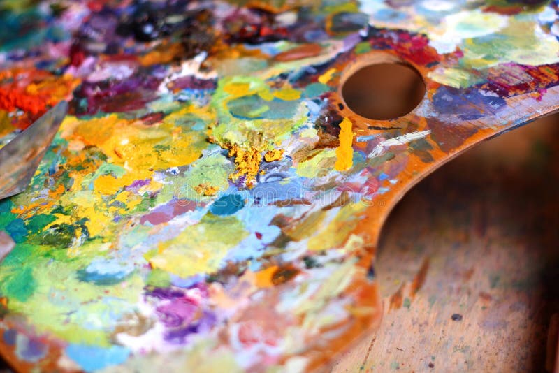 Palette stock photos