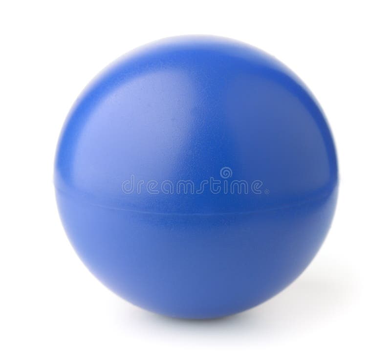 Palla blu di sforzo della schiuma