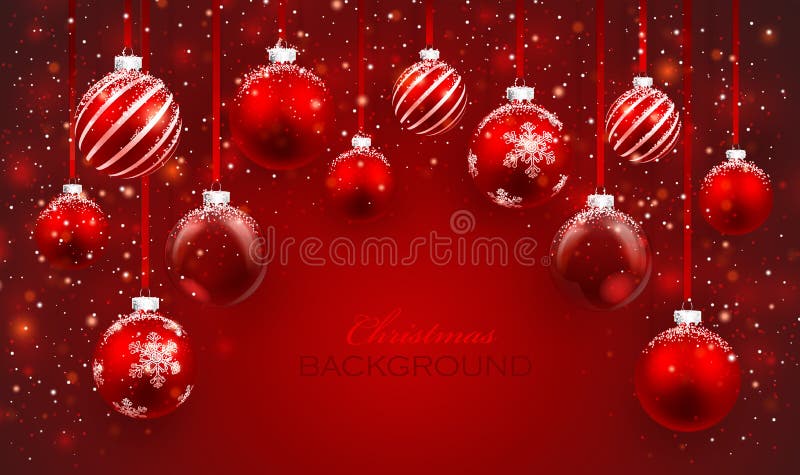 Palle di Natale illustrazione di stock Palle di Natale illustrazione di stock