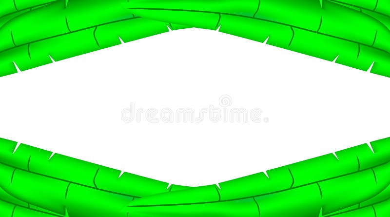 Palm leaves background royalty free illustration