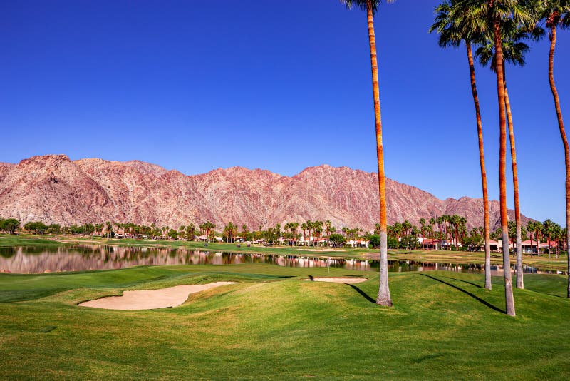 Palm Springs高尔夫球场ana Inspiration 加利福尼亚州编辑类库存照片 图片包括有palm Inspiration 加利福尼亚州