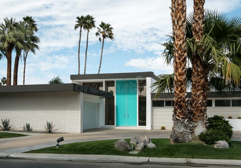 Palm Springs, arquitectura residencial clásica de California