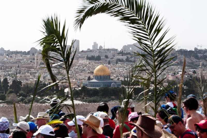 Palm Sunday Procession in Jerusalem