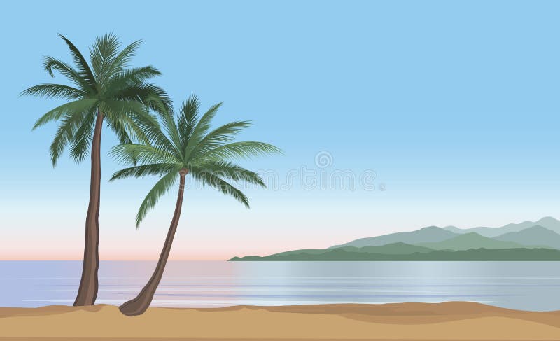 Beach Sunrise Stock Illustrations – 83,767 Beach Sunrise Stock ...