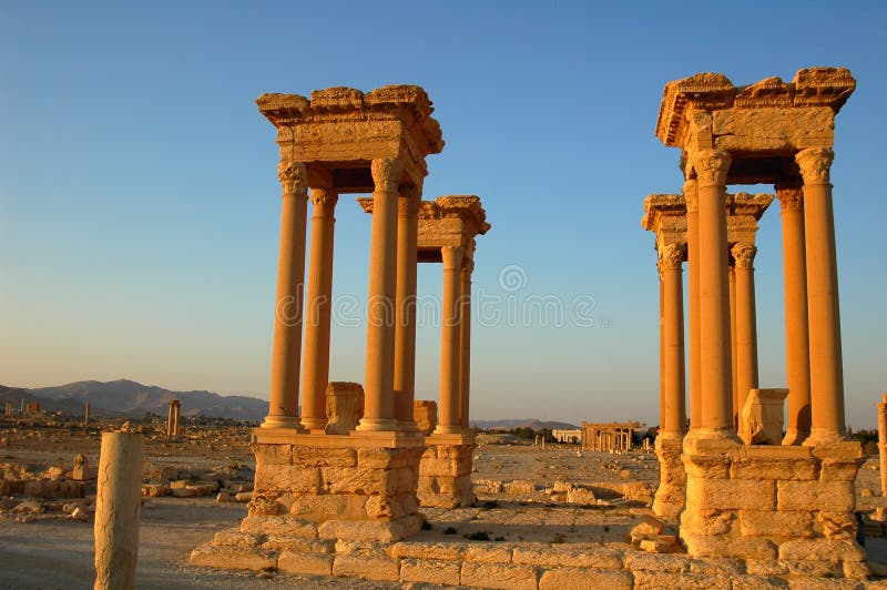 Palmyra towers