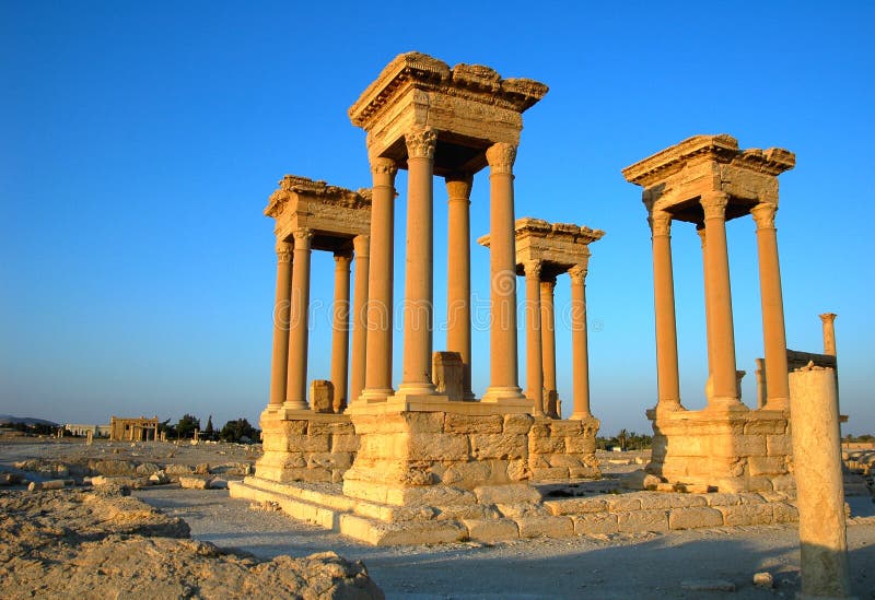 Palmyra towers