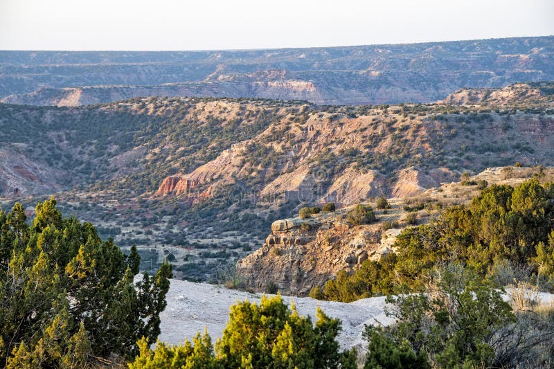 Palo Duro Canyon Morning royalty free stock photo
