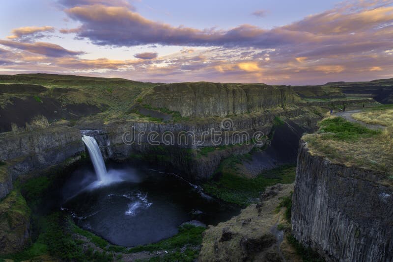 Palouse fällt Nationalpark lizenzfreie stockfotografie Palouse fällt Nationalpark lizenzfreie stockfotografie