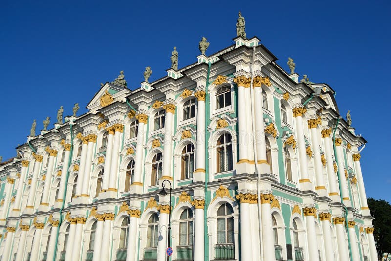 Palácio do inverno, St Petersburg foto de stock Palácio do inverno, St Petersburg foto de stock