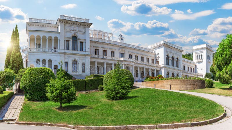 Livadia Palace in beautiful summer Yalta, Crimea. Livadia Palace in beautiful summer Yalta, Crimea.