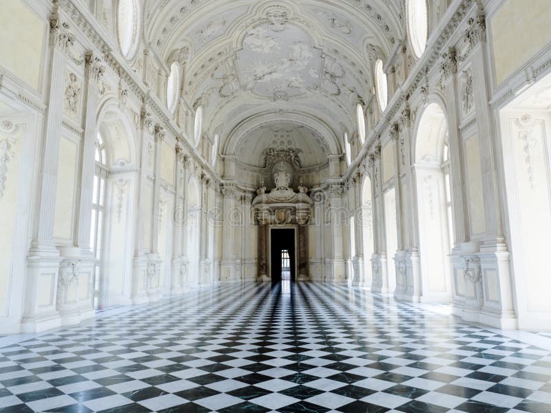 Palácio real de Reggia di venaria em Turin Italia imagem de stock Palácio real de Reggia di venaria em Turin Italia imagem de stock