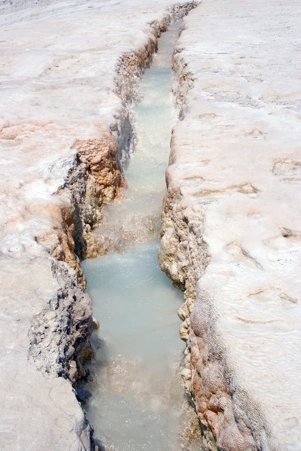 Pamukkale: hot calcium spring