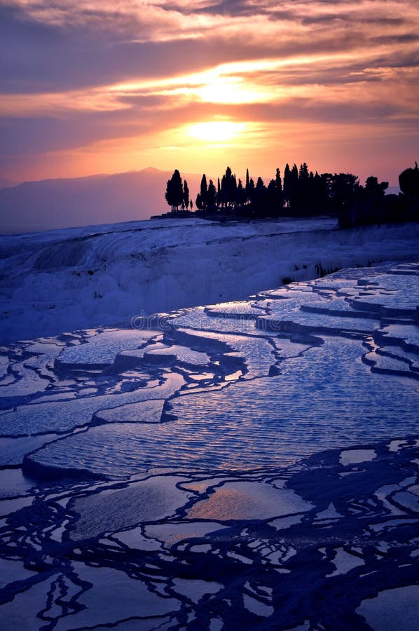 Pamukkale travertine terraces