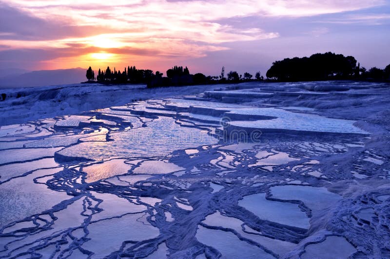 Pamukkale travertine terraces