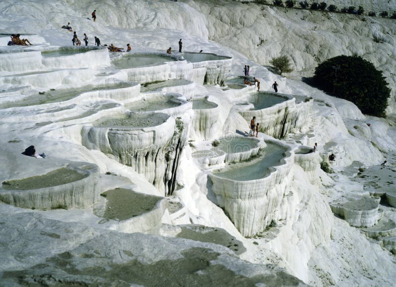 Pamukkale, Turquía fotografía de archivo Pamukkale, Turquía fotografía de archivo