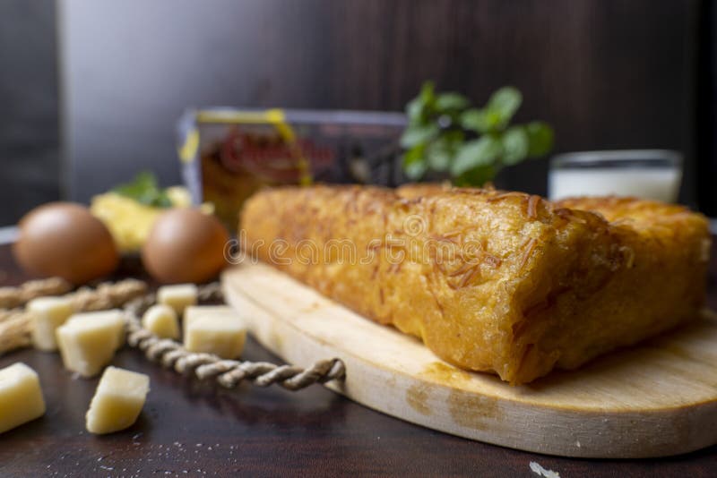 Pan de piña de miel plato típico de la ciudad de pemalang imágenes de archivo libres de regalías