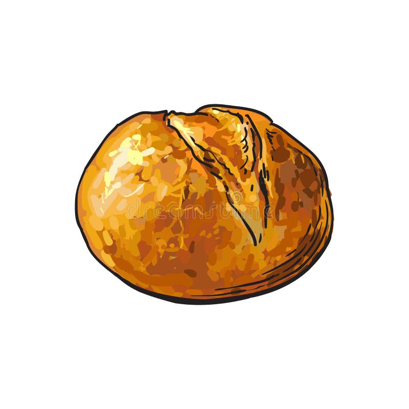 Pan Redondo Blanco Del Bosquejo Del Vector Aislado Ilustración del Vector - Ilustración de travieso, fresco: 98128986 Pan Redondo Blanco Del Bosquejo Del Vector Aislado Ilustración del Vector - Ilustración de travieso, fresco: 98128986