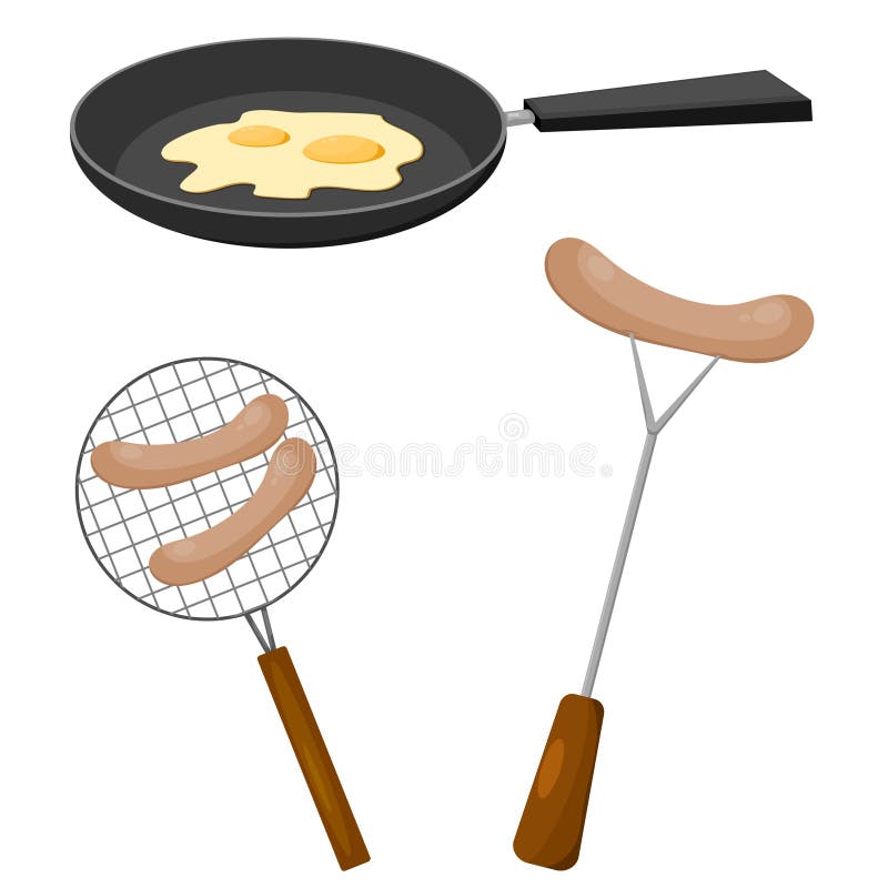 Pan Fried Sausages Stock Illustrations 350 Pan Fried Sausages Stock Illustrations, Vectors