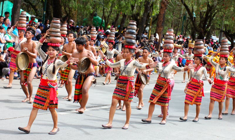 Panagbenga Festival, Baguio City Editorial Photo - Image of ancestral ...