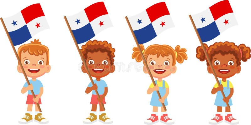 Panama Flag stock illustration. Illustration of america - 5086117