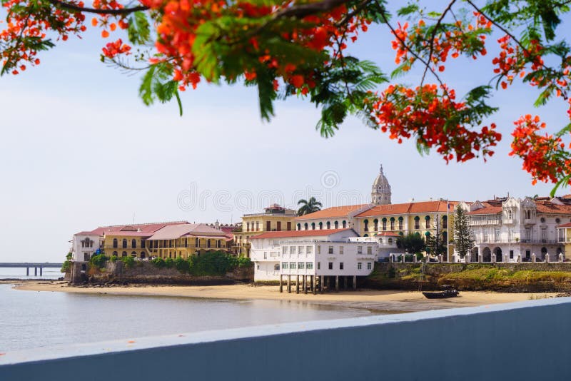 Panamskiego miasto widoku casco viejo stary antiguo