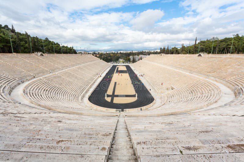 Panathenaic Stadium in Athens Editorial Image - Image of panathenaic ...