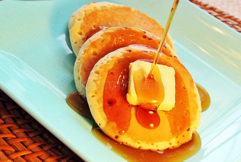 Pancake breakfast stock photo. Image of sweet, snack 32691806
