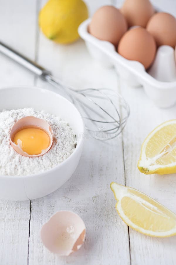 Pancake ingredients stock image. Image of bowl, ingredient 20031733
