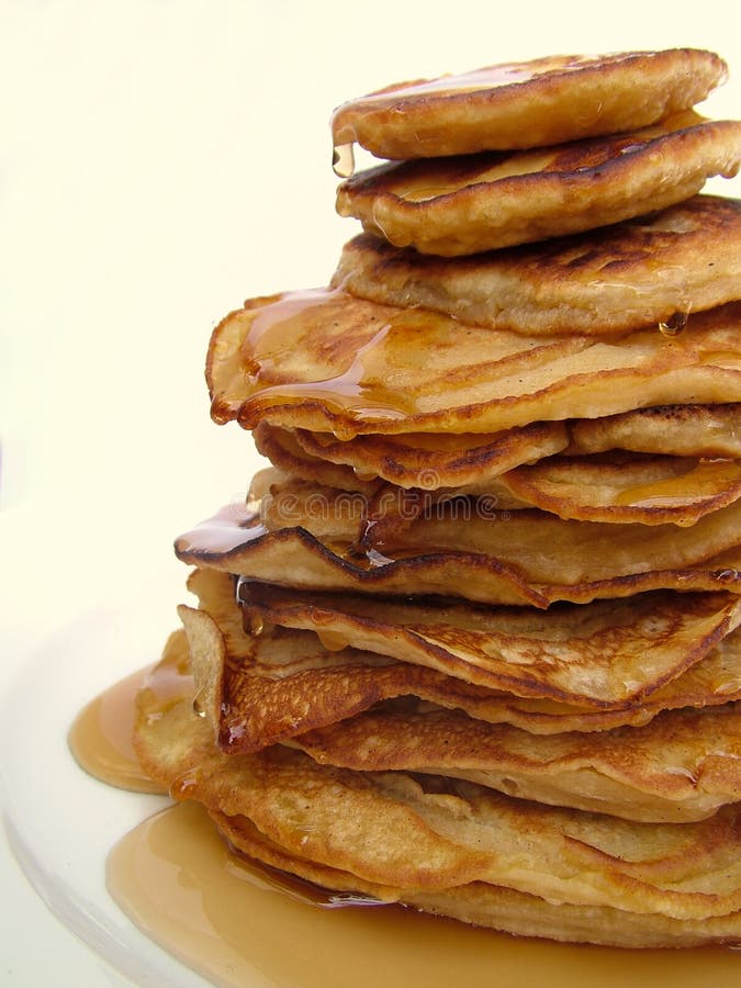 Pancakes stock photo. Image of pancakes, slathered, isolated 2076716