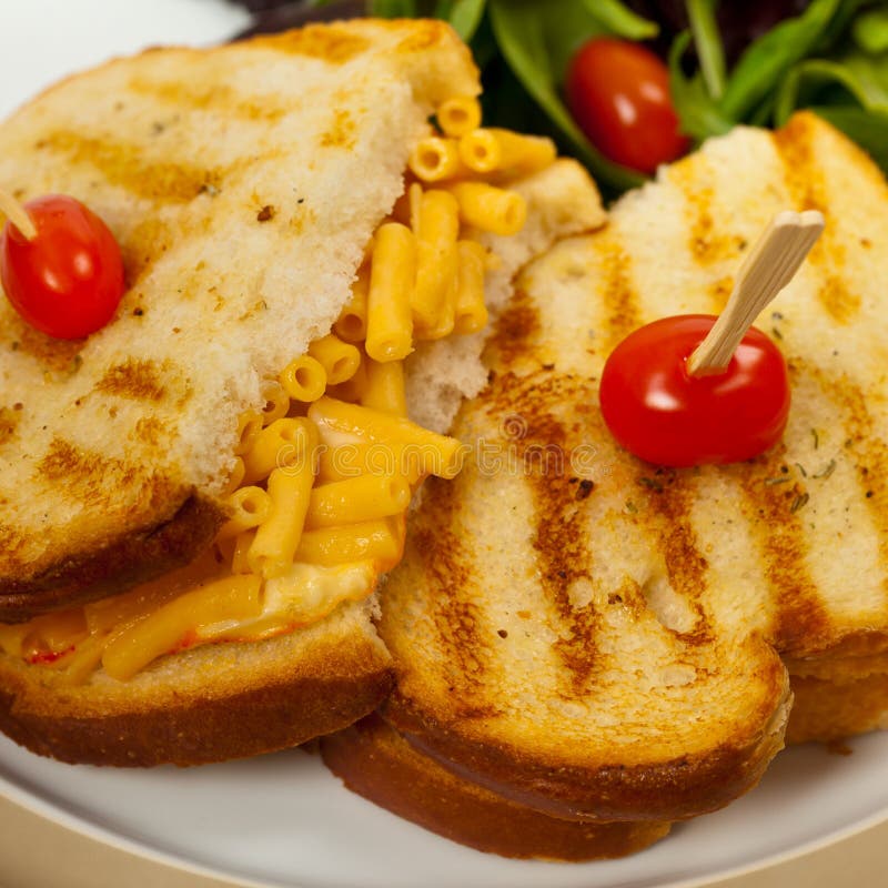 Pancetta Mac and Cheese Panini Stock Image Image of ready, grilled