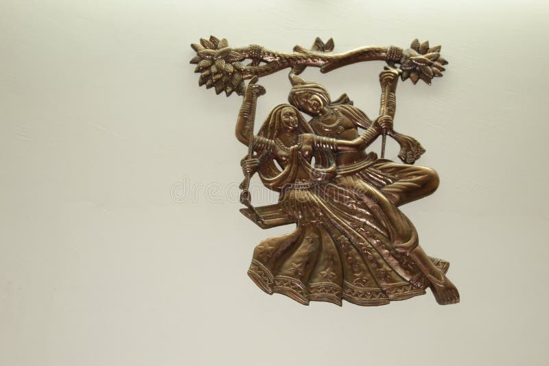 Panchaloha Radha Krishna stock photography Panchaloha Radha Krishna stock photography