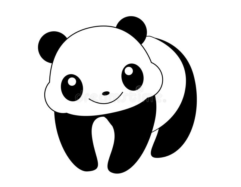 Panda vector illustration