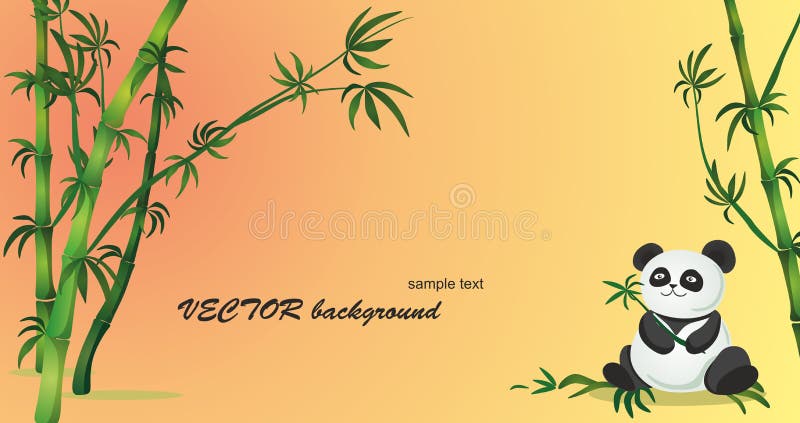 Panda Bear royalty free illustration Panda Bear royalty free illustration