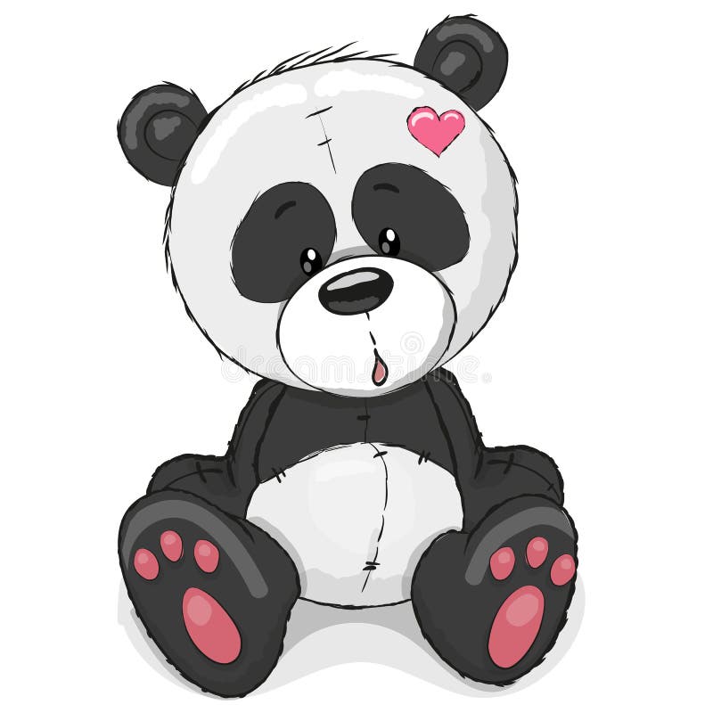 Panda bonito ilustração do vetor Panda bonito ilustração do vetor