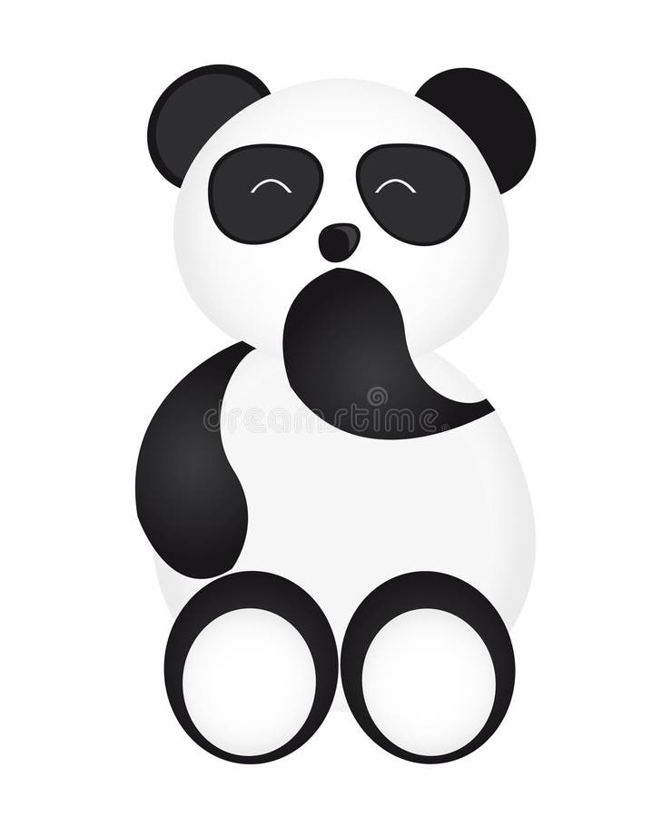 Panda cartoon character sign design 9341237 PNG