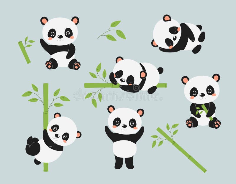 Vetor De Ilustração De Panda Bebê No Fundo Branco PNG , Panda, Baby, Giro  Imagem PNG e Vetor Para Download Gratuito
