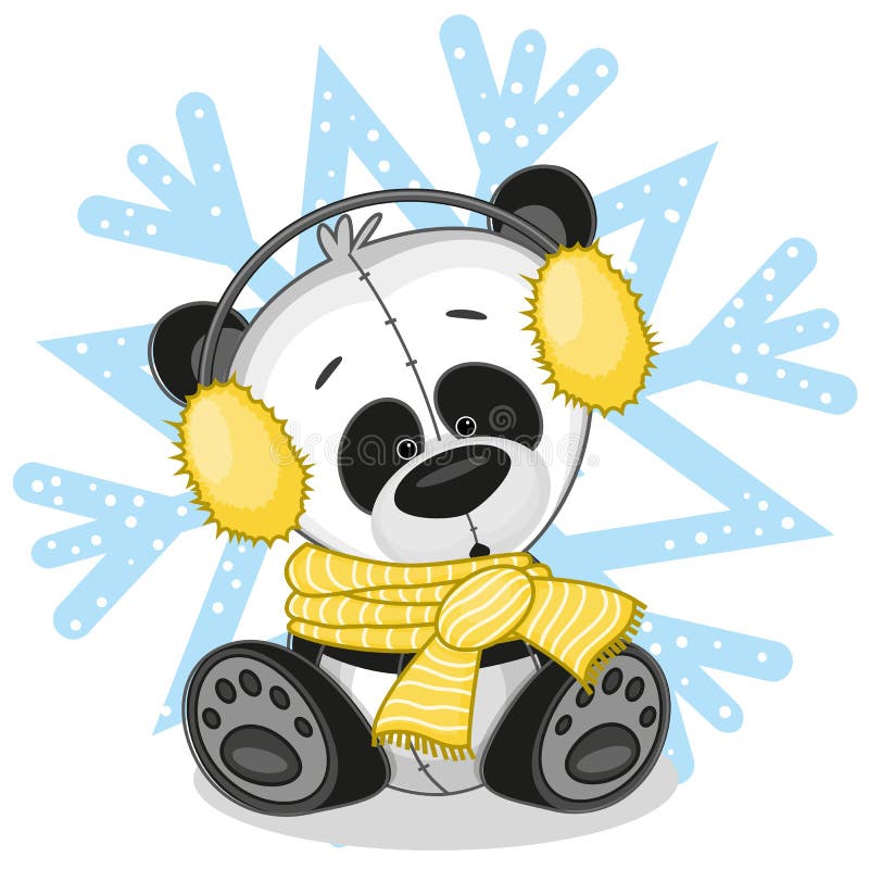 Kawaii panda with headphone by Kiutimood on Dribbble