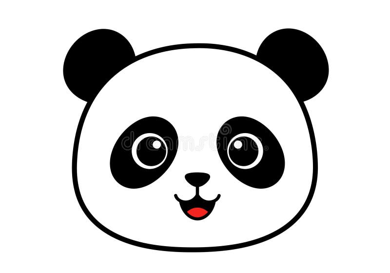 Panda image clip illustration de vecteur