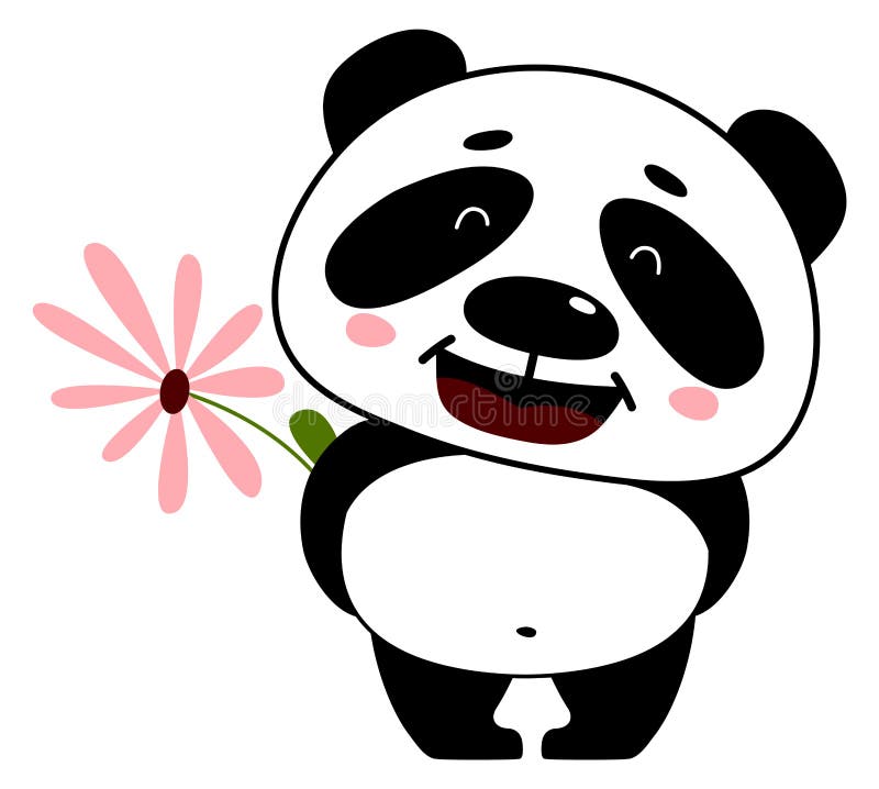 Padrão Perfeito De Panda Fofo. Kawaii Pandas, Papel De Parede De