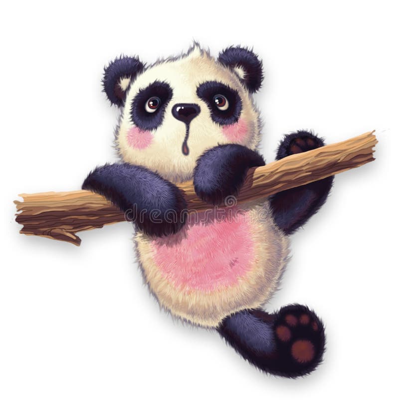 Panda simile a pelliccia