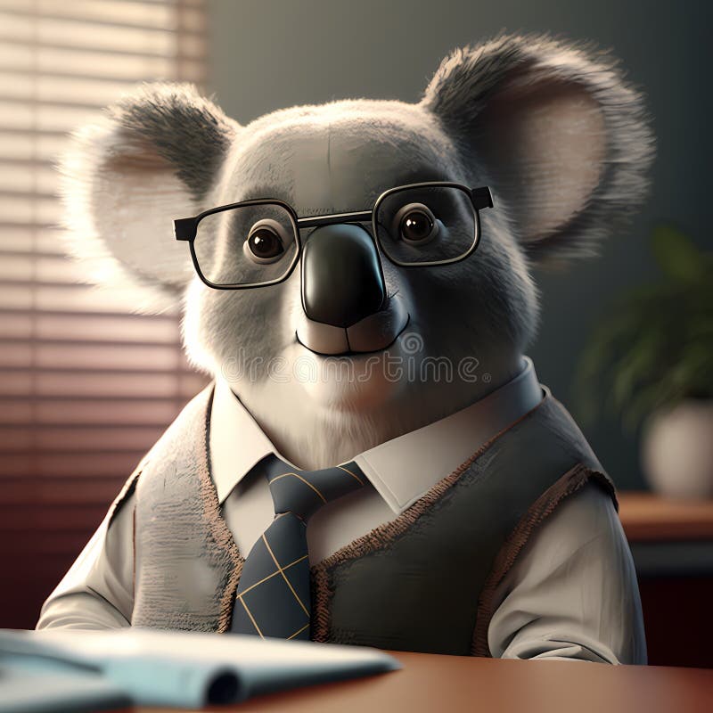 Panda in a Hat Panda in a Box Panda in Sunglasses Stock Illustration